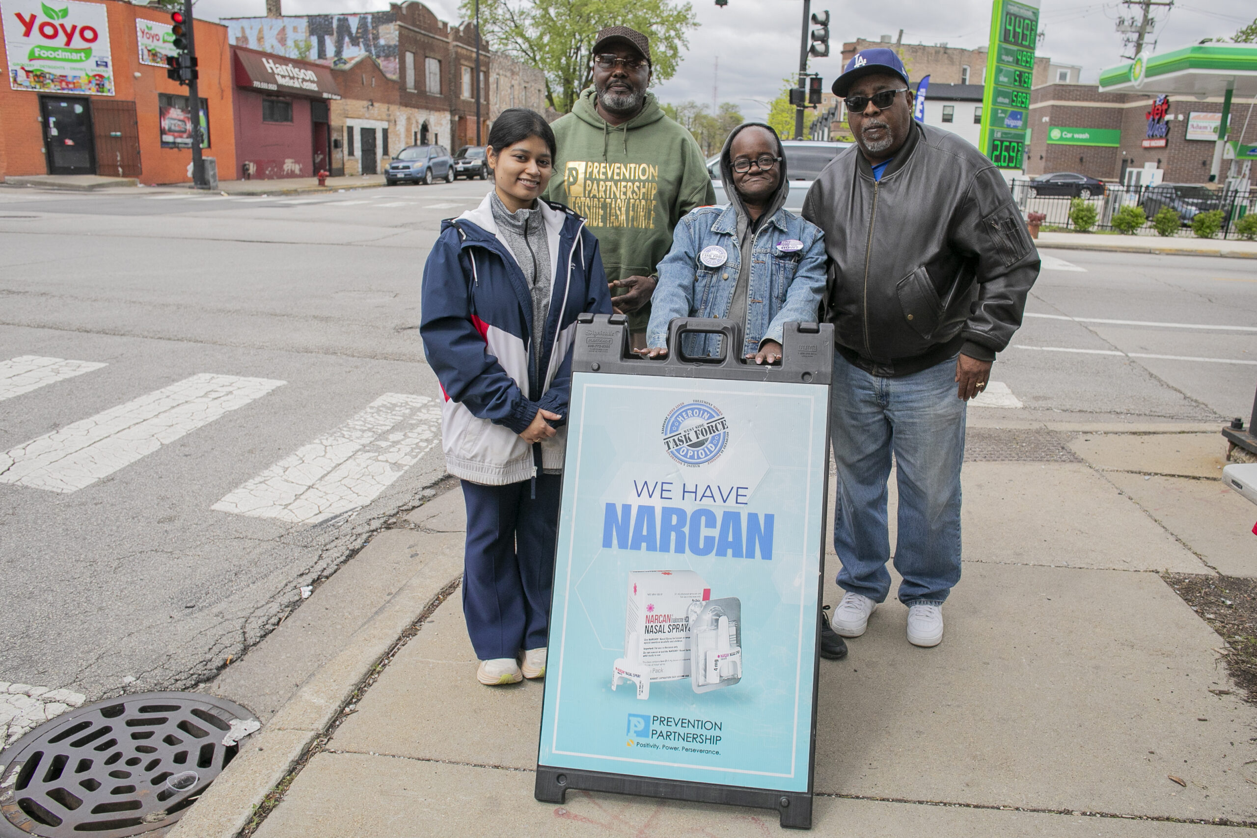 Naloxone outreach and training