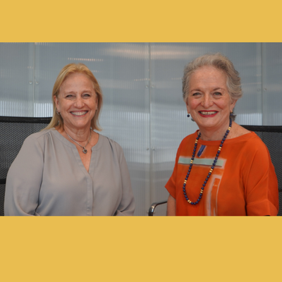 Nancy Lewis and Sandra Guthman