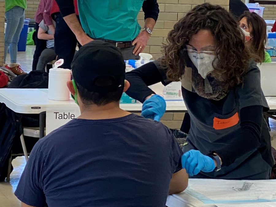 Belmont Cragin Mass Vax Site